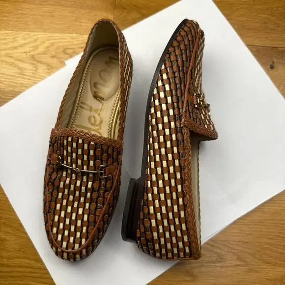 Sam edelman laurel loafers woven brown - Picture 3 of 8